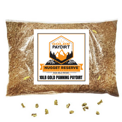 10 Lb. NUGGET RESERVE™ Gold Paydirt Unsearched BOGO