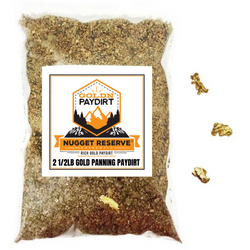 2 & 1/2 Lb. NUGGET RESERVE™ Gold Paydirt Unsearched BOGO