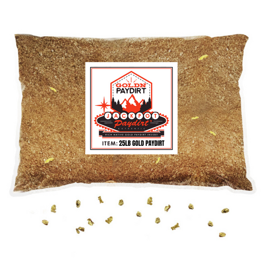 25 Lb. JACKPOT PAYDIRT™ Gold Paydirt Unsearched