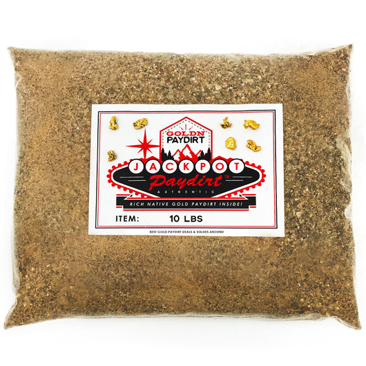 10 Lb. JACKPOT PAYDIRT™ Gold Paydirt Unsearched
