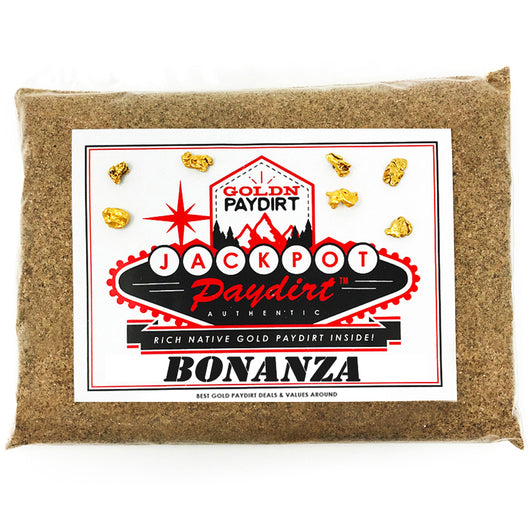 Jackpot 'BONANZA' - Gold Panning Paydirt