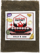 Jackpot 'GOLD & PRECIOUS GEM' Panning Paydirt – Gold Prospecting Concentrate