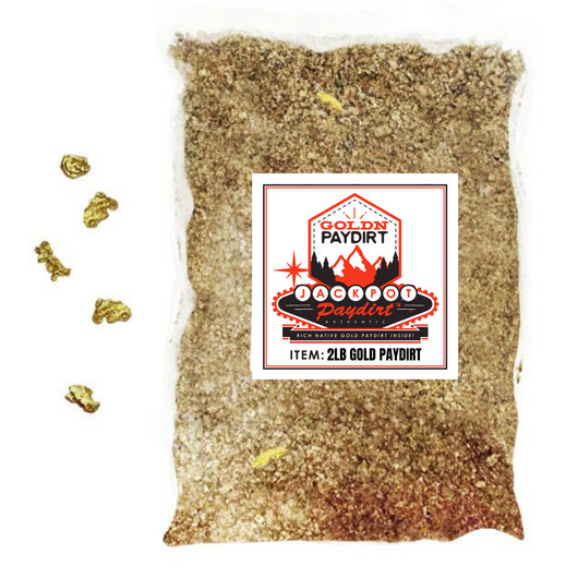 2 Lb. JACKPOT PAYDIRT™ Gold Paydirt Unsearched
