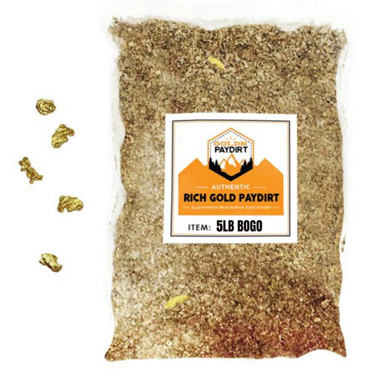 5 Lb. Rich Gold Paydirt Unsearched Concentrate BOGO