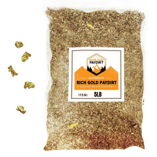 5 Lb. Rich Gold Paydirt Unsearched Concentrate