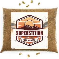 'SUPERSTITION GOLD NUGGET' - Gold Panning Paydirt