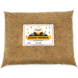 25 Lb. NUGGET RESERVE ELITE™ Gold Paydirt Unsearched
