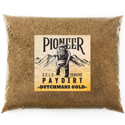 Pioneer 'DUTCHMANS GOLD' Paydirt - Gold Prospecting Panning Concentrate Pay Dirt Bag